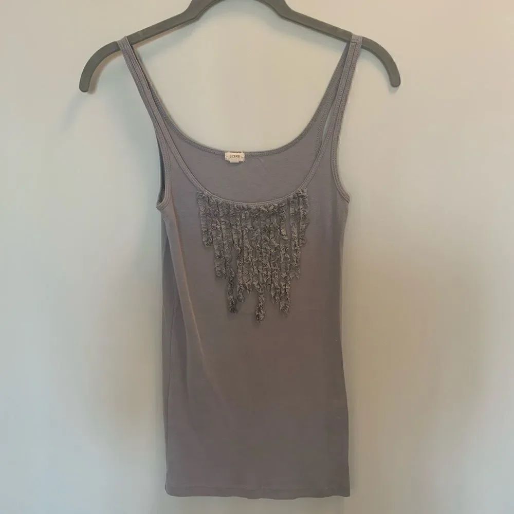 JCrew size small gray tank top